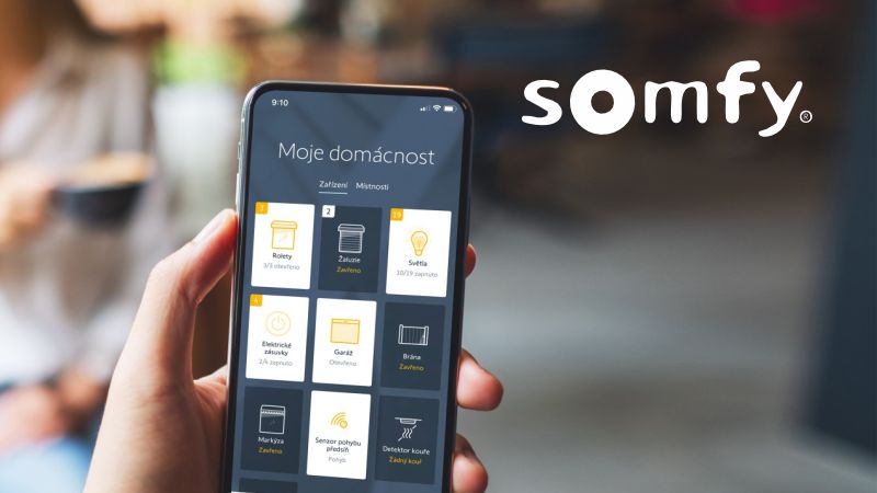 Chytrá domácnost od SOMFY